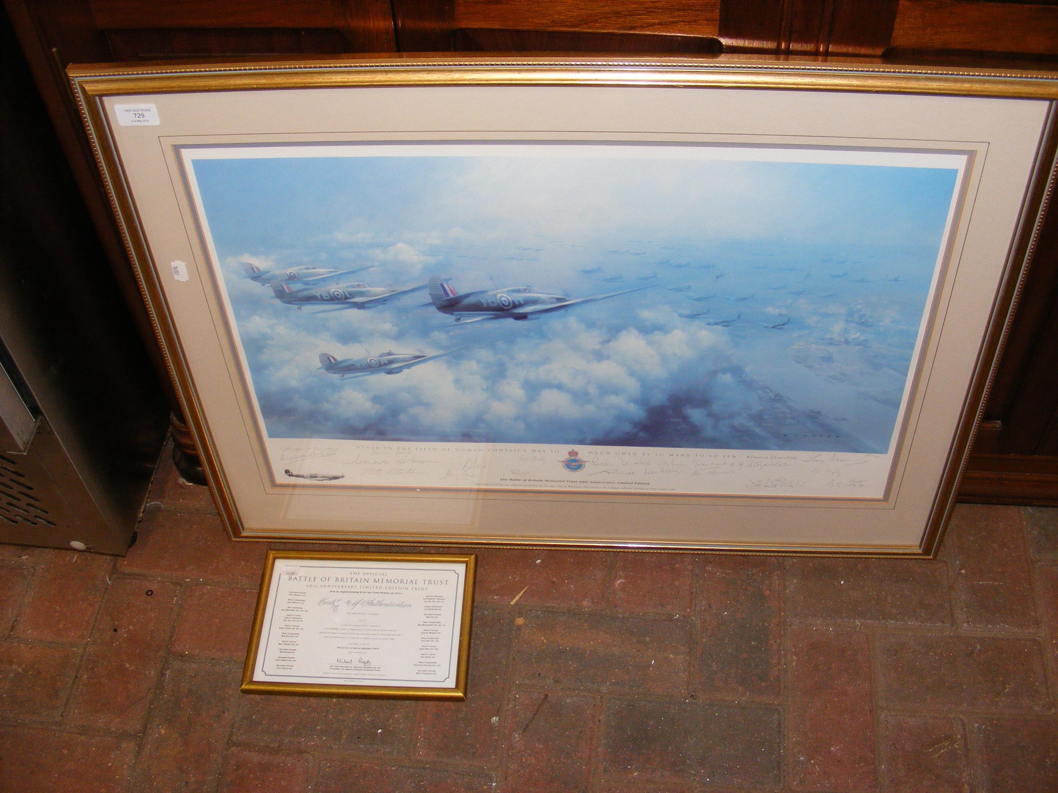 The Official Battle of Britain Memorial Trust 60th