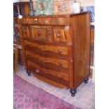 An antique Scottish mahogany chest of drawers - 13