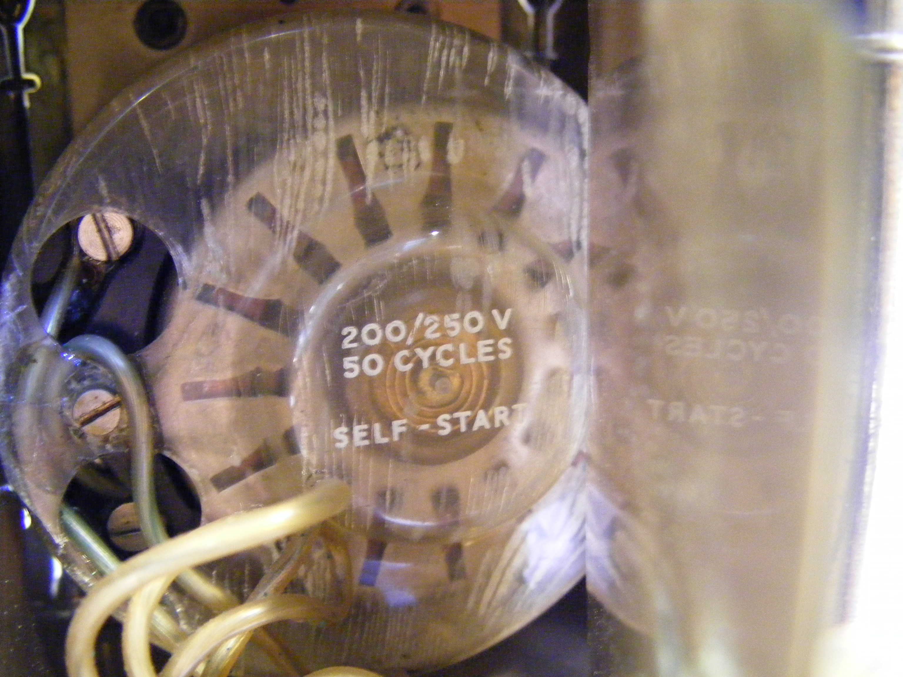 Two domed Skeleton clocks, together with a moon cl - Image 6 of 7