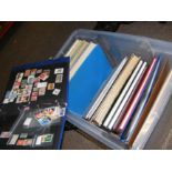 Stamps - twelve world albums - scattered collectio