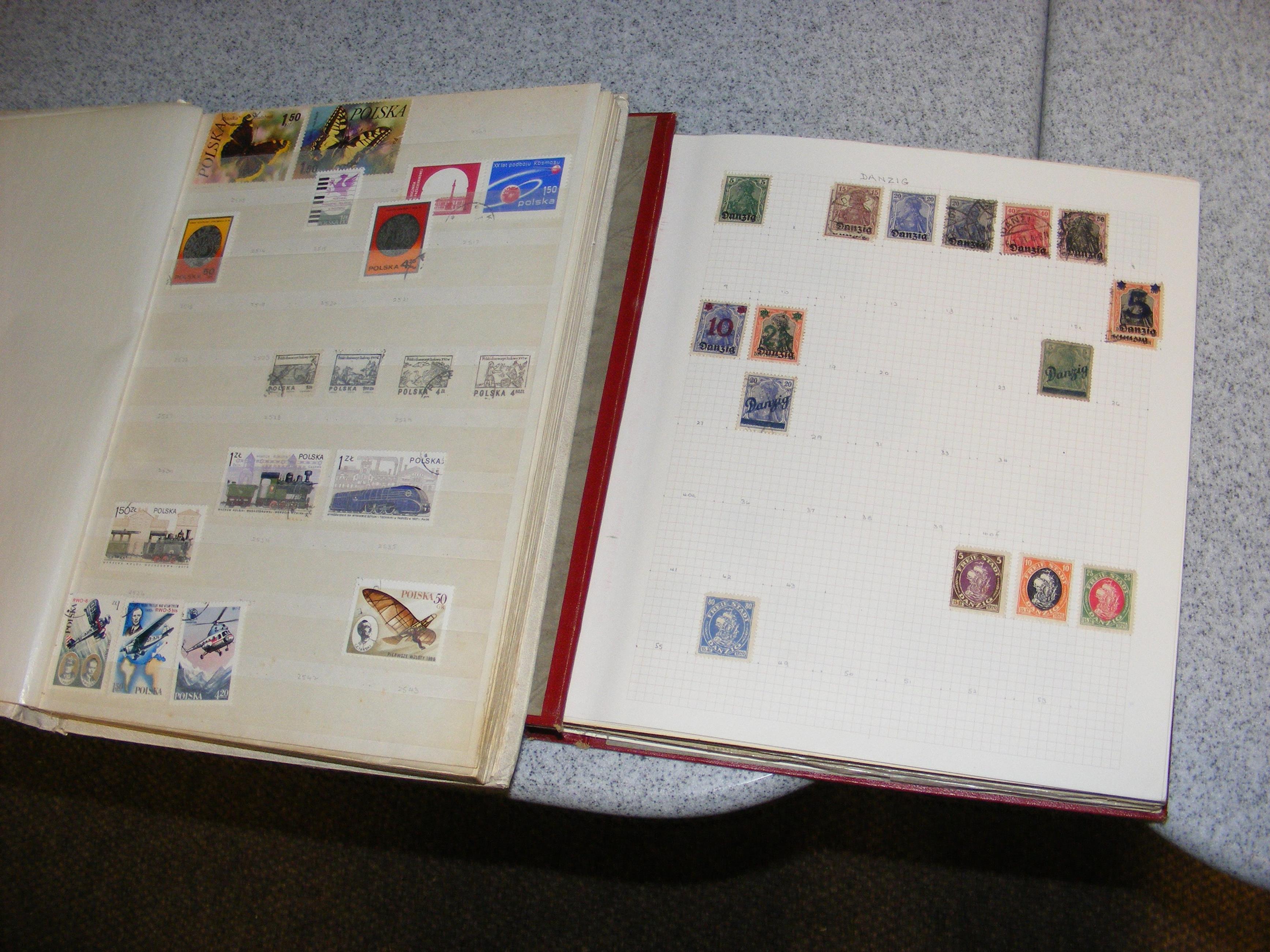 Stamps - Poland - in two albums