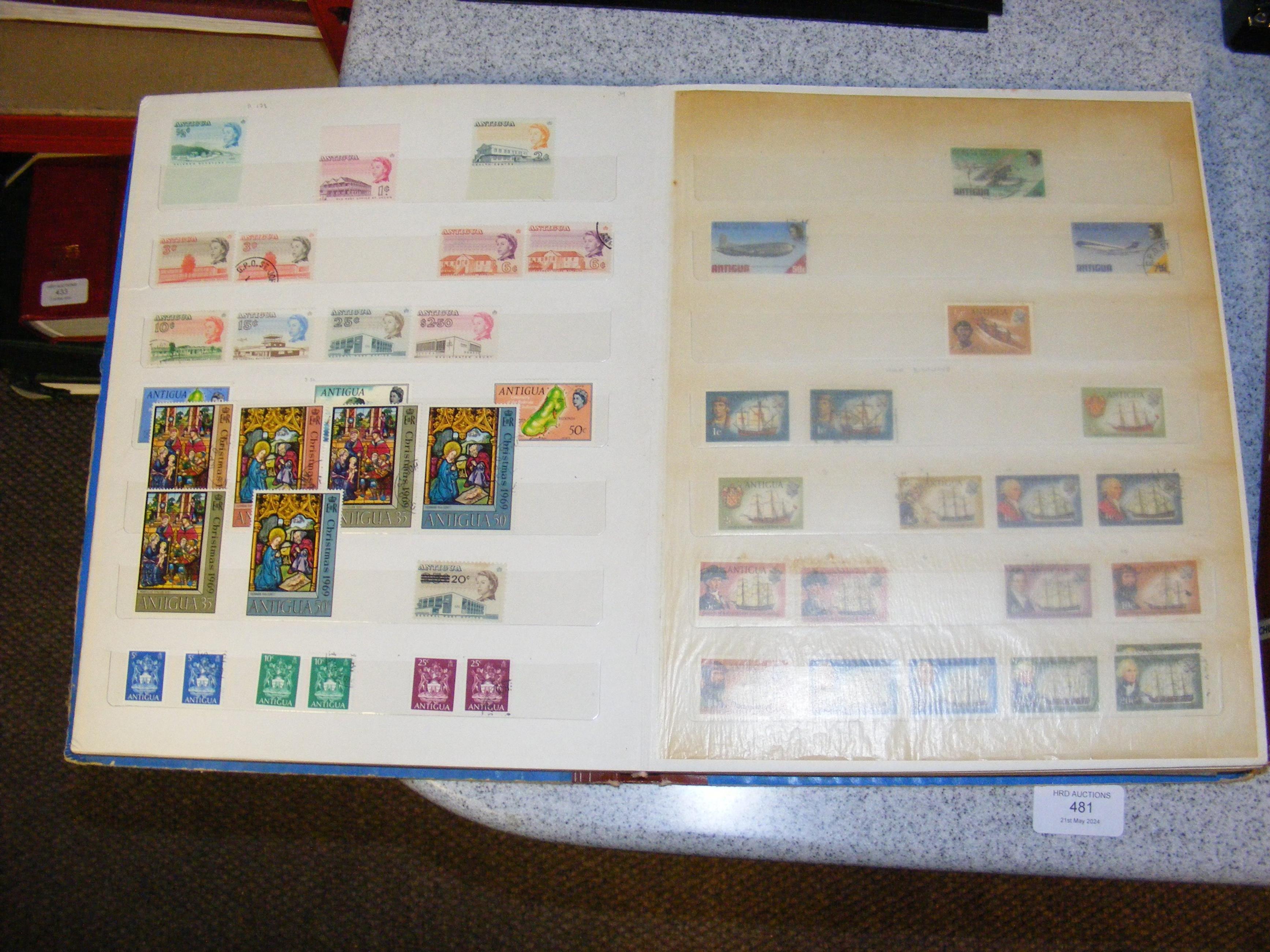 Stamps - Antigua - QV to 1980