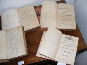 Four books relating to The Isle of Wight including