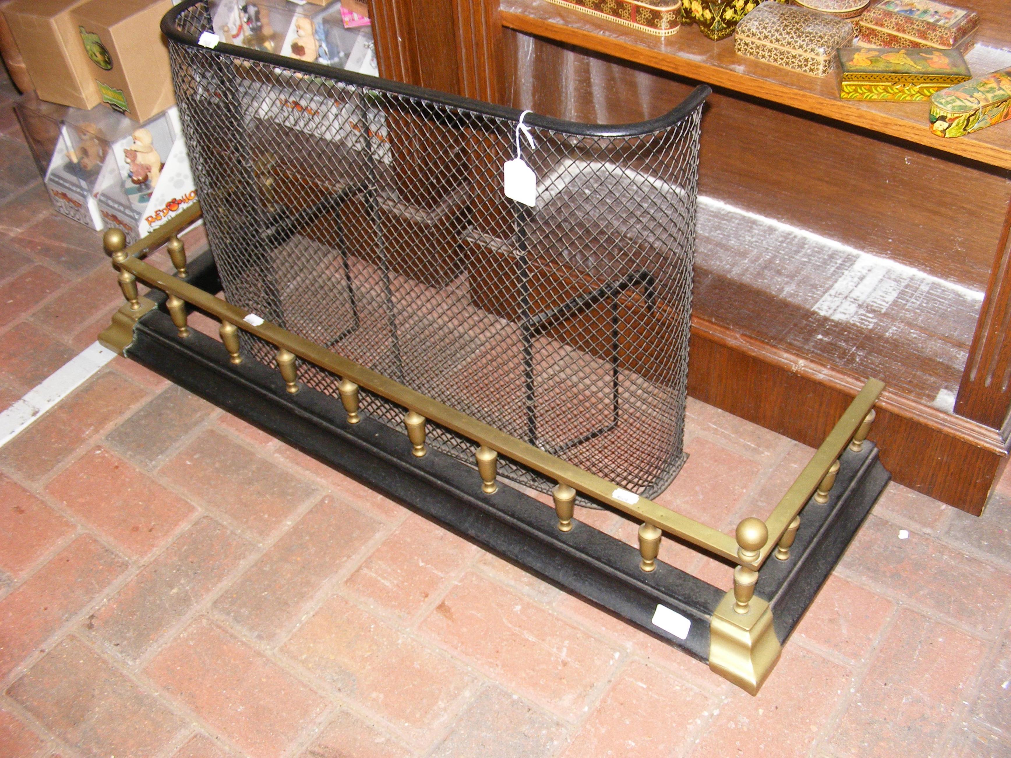 A fire surround and fireguard