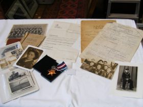 A selection of WWII military service records relat
