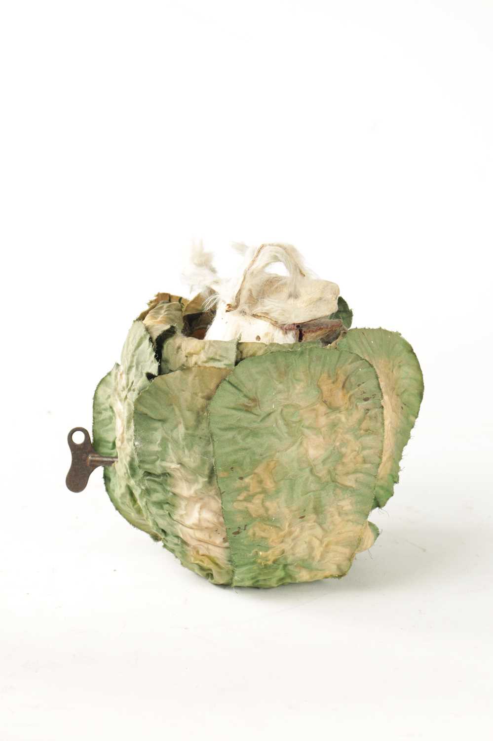A LATE 19TH CENTURY FRENCH MUSICAL RABBIT-IN-CABBAGE AUTOMATON BY ...
