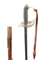 AN EARLY 20TH CENTURY ROYAL ENGINEERS OFFICER'S SWORD