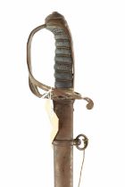 A VICTORIAN 1822 PATTERN INFANTRY OFFICER'S SWORD