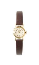 A VINTAGE 18CT GOLD LADIES PIAGET WRISTWATCH