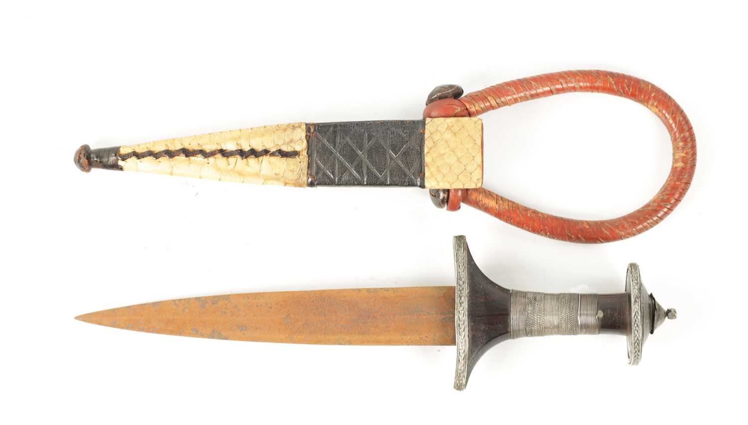 AN AFRICAN SUDANESE ARM DAGGER