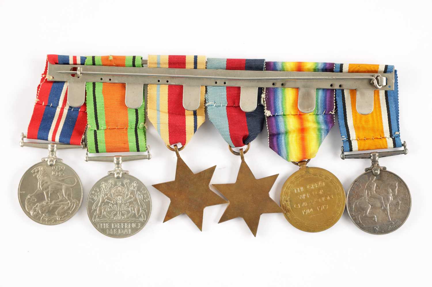 A GROUP OF SIX WW1 AND WW2 WAR MEDALS - Image 5 of 9