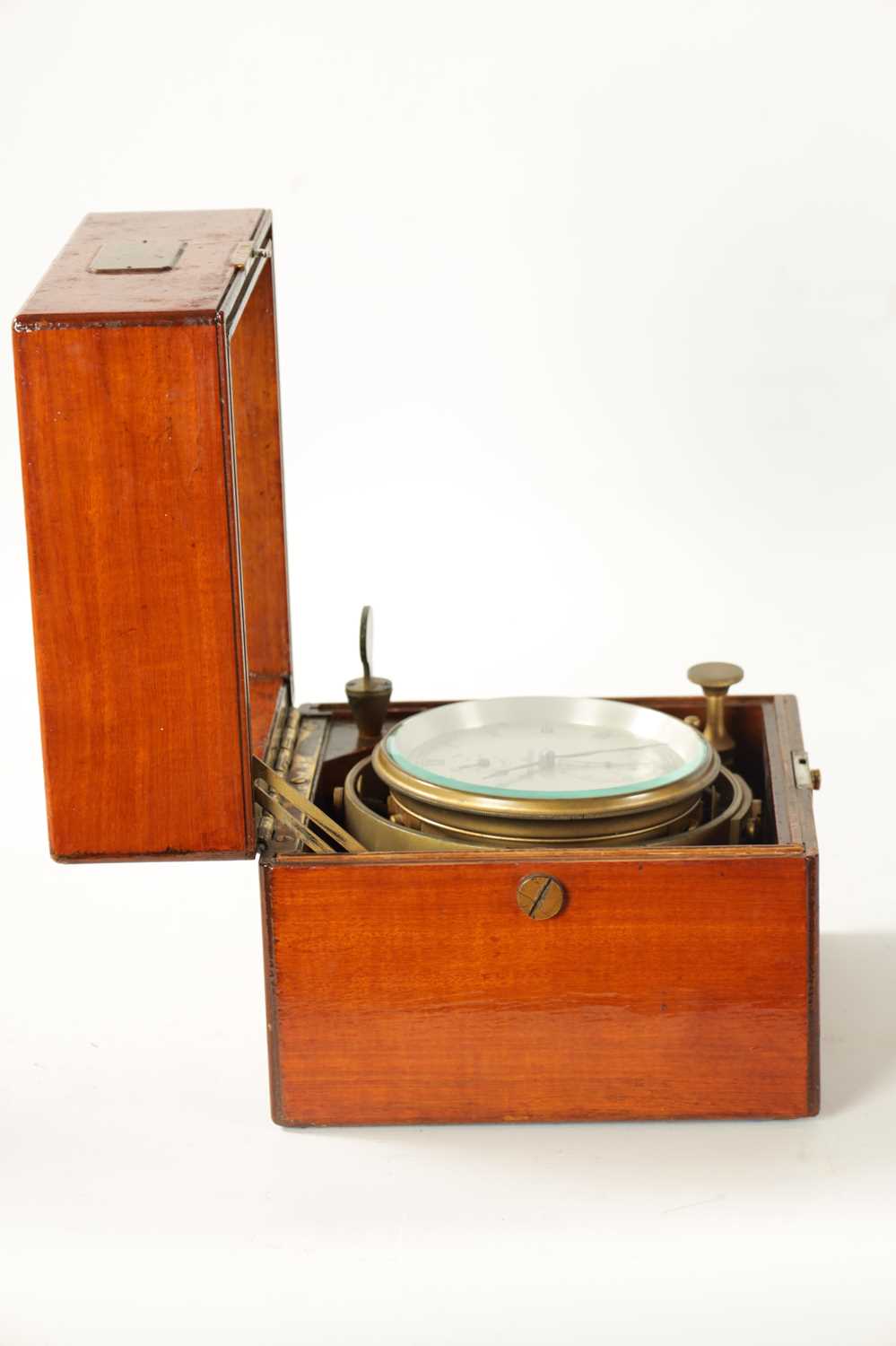 THOMAS MERCER, A 20TH CENTURY TWO-DAY MARINE CHRONOMETER - Image 8 of 11