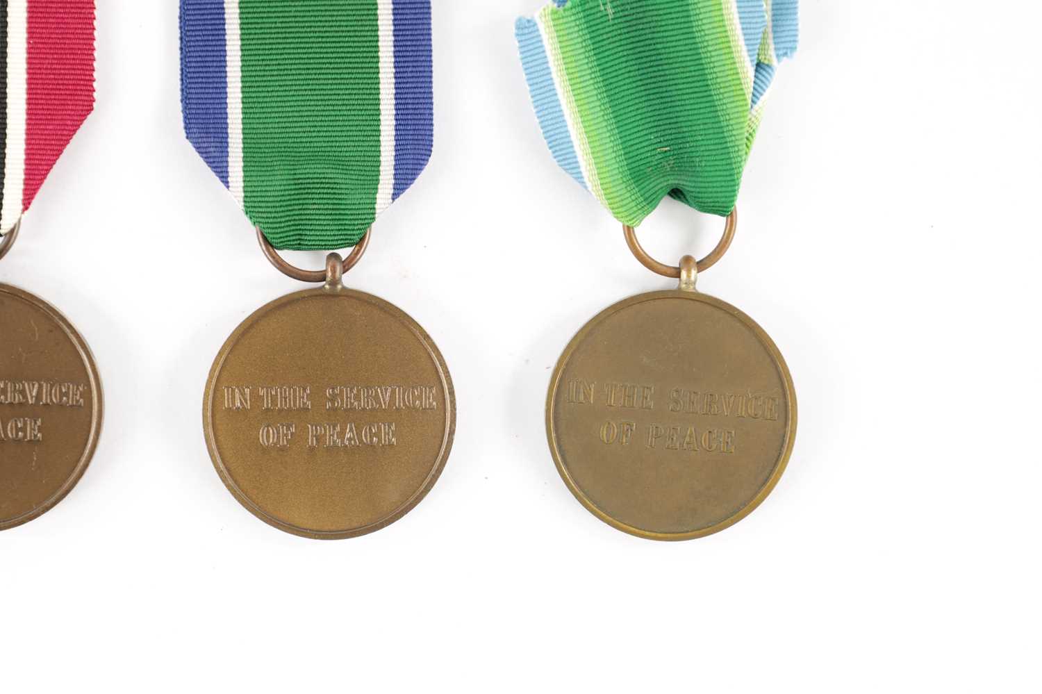 A COLLECTION OF NINE UN SERVICE OF PEACE MEDALS - Image 10 of 10