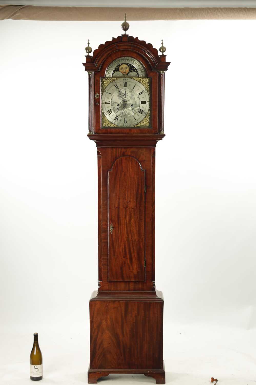 JOHN CUFF, SHEPTON MALLET. A GEORGE III EIGHT-DAY LONGCASE CLOCK - Image 2 of 14