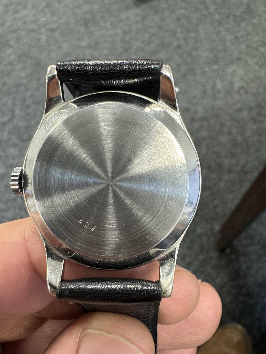 A GENTLEMAN’S 1940’S STEEL ROLEX MARCONI WRISTWATCH - Image 15 of 17