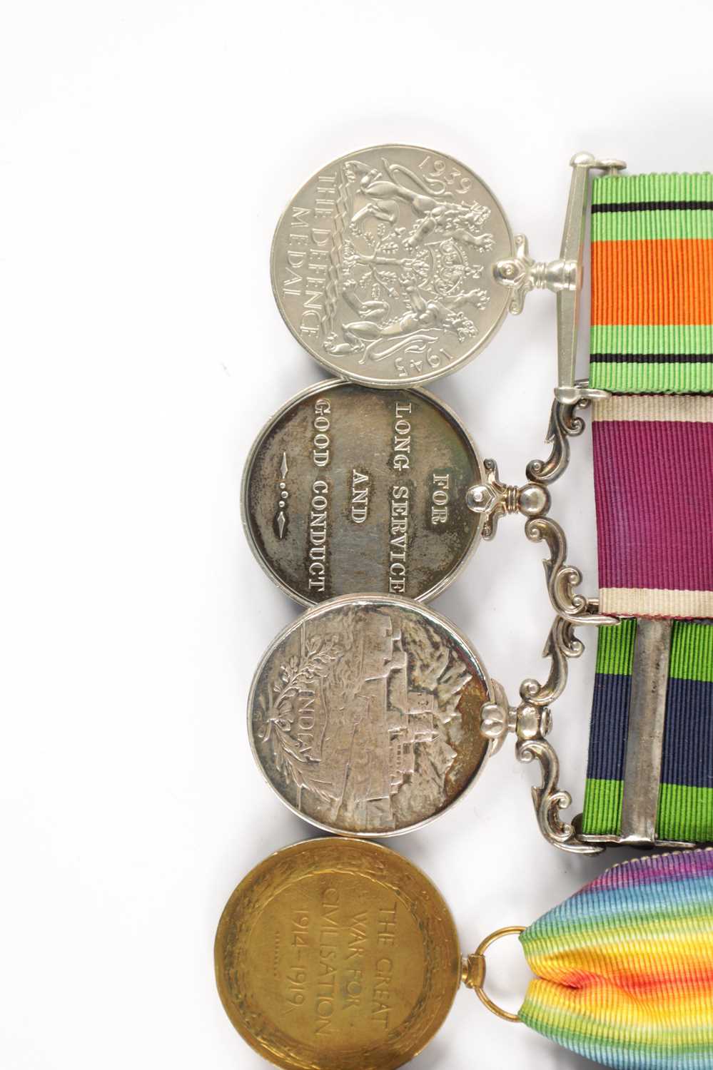A GROUP OF SIX WW1 MEDALS - Image 5 of 6