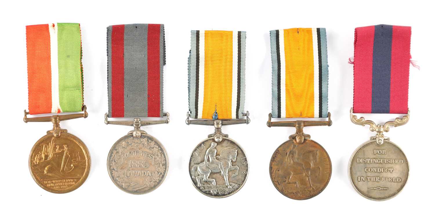 A COLLECTION OF FIVE WAR MEDALS