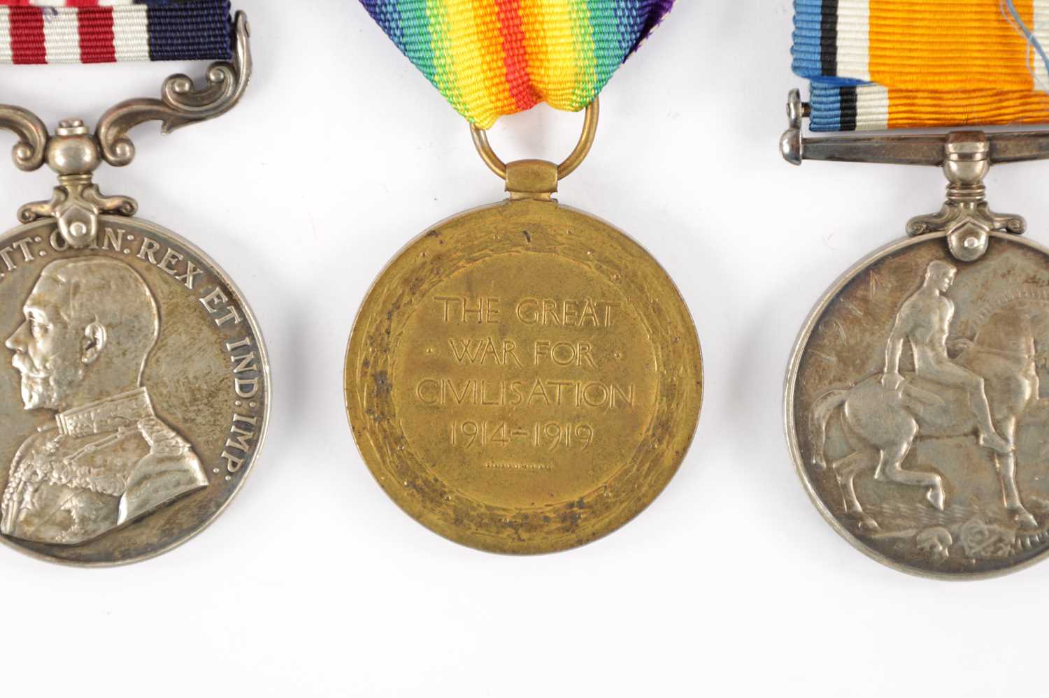 A GROUP OF THREE WAR MEDALS - Image 10 of 11