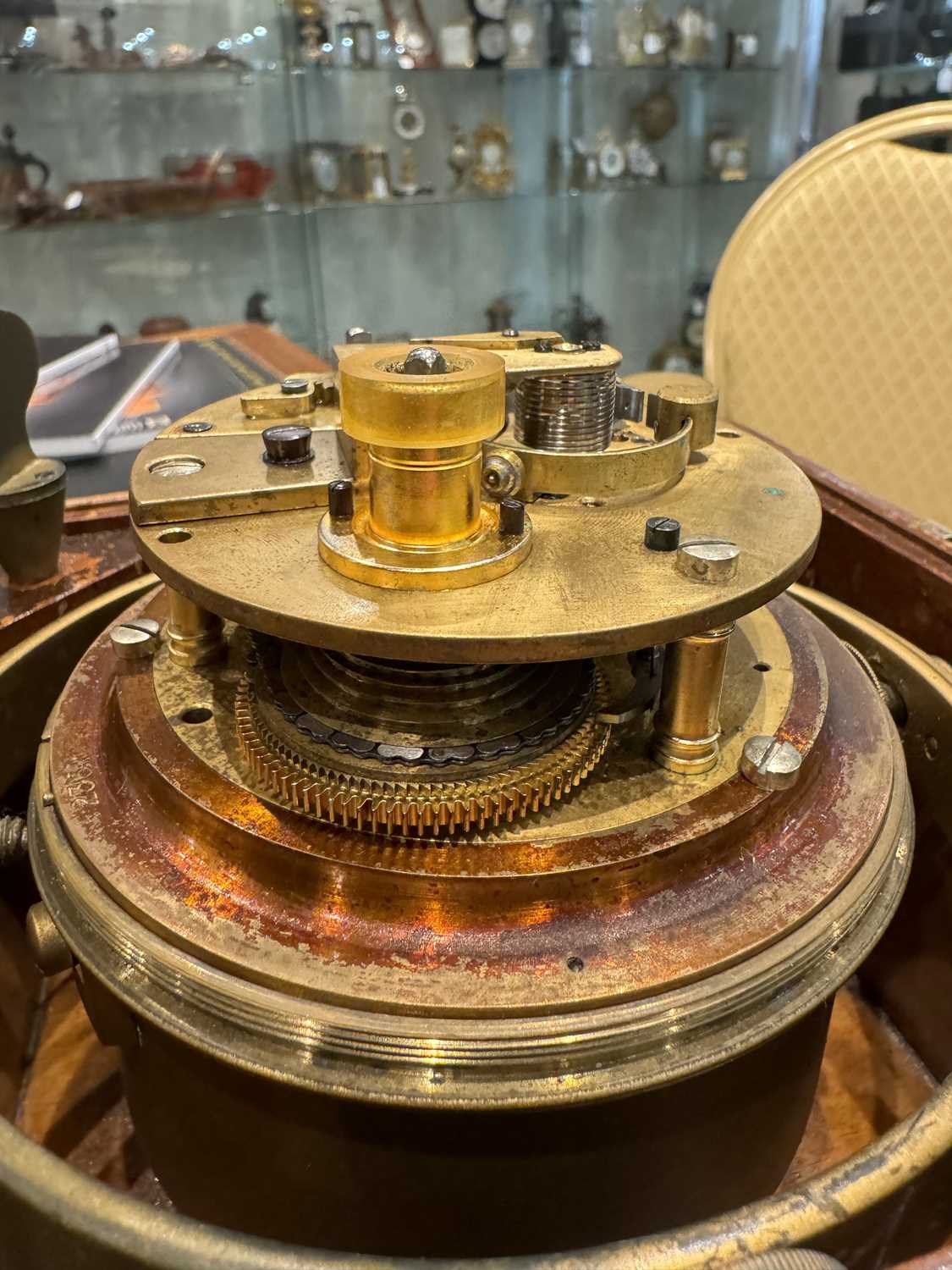 THOMAS MERCER, A 20TH CENTURY TWO-DAY MARINE CHRONOMETER - Image 9 of 11