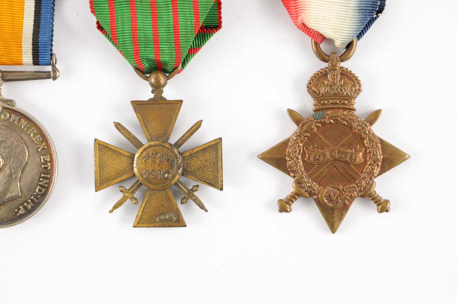 A GROUP OF FOUR WW1 MEDALS - Image 3 of 6