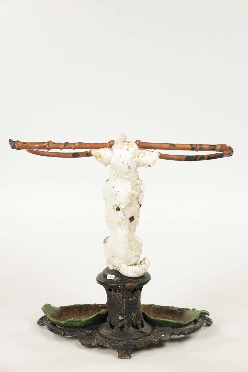 ATT. COALBROOKDALE. A 19TH CENTURY CAST IRON NOVELTY STICK STAND - Image 7 of 7