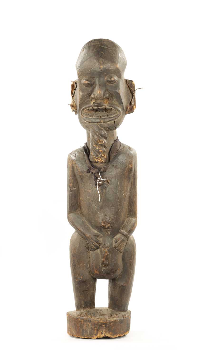 AN ANTIQUE NIGERIAN MALE FERTILITY FIGURE