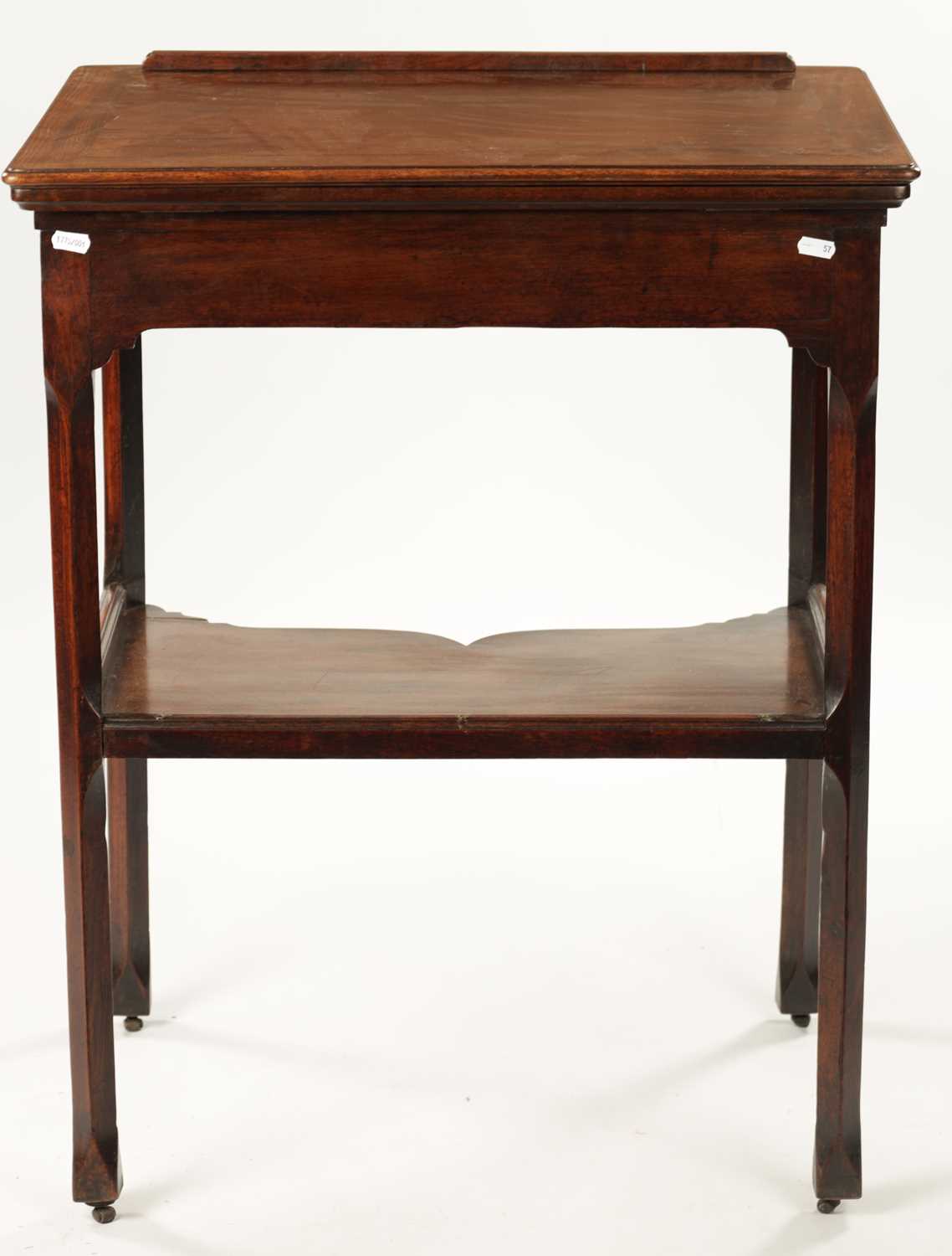 A RARE AND UNUSUAL GEORGE II MAHOGANY ARTIST’S TABLE IN THE MANNER OF THOMAS CHIPPENDALE - Image 13 of 14