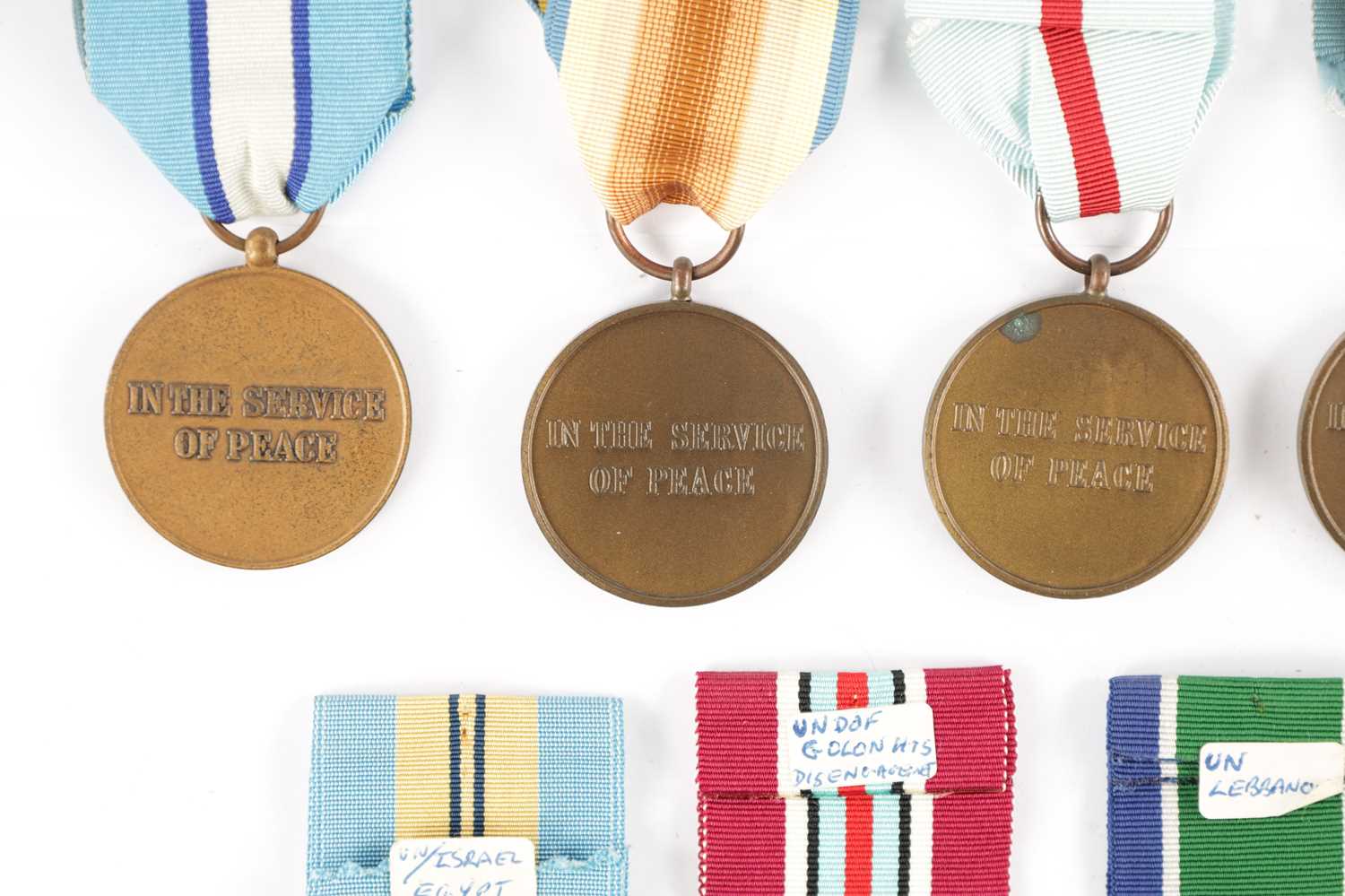 A COLLECTION OF NINE UN SERVICE OF PEACE MEDALS - Image 7 of 10