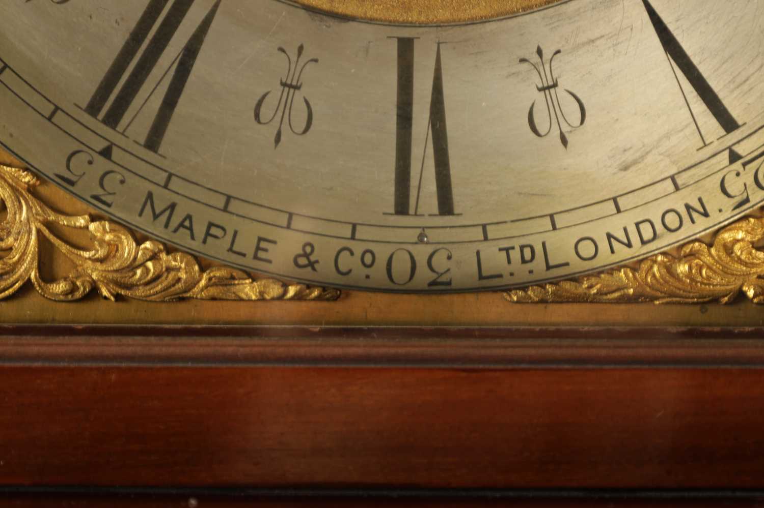 MAPLE AND CO, LONDON. A LATE NINETEENTH CENTURY THREE TRAIN MUSICAL LONGCASE CLOCK, IN THE SHERATON - Image 11 of 24