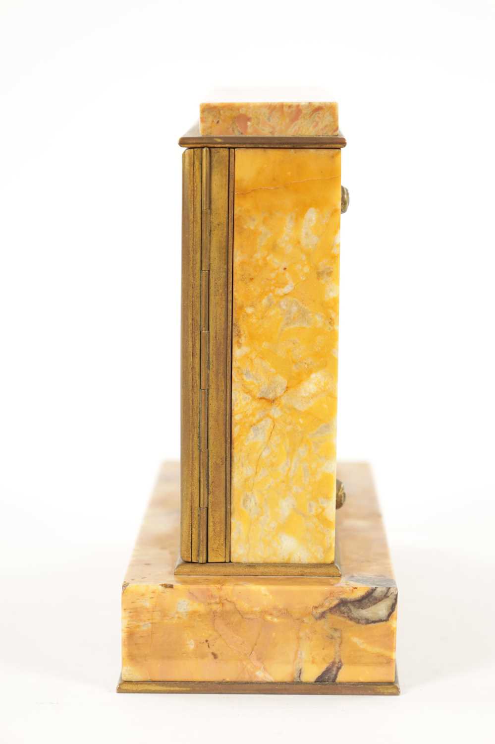 HENRI DITISHEIM. A GOOD QUALITY SWISS POLYCHROME ENAMELLED MANTEL CLOCK - Image 11 of 12