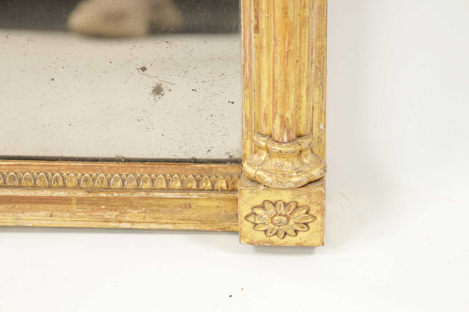 A 19TH CENTURY HANGING PIER MIRROR - Image 4 of 7