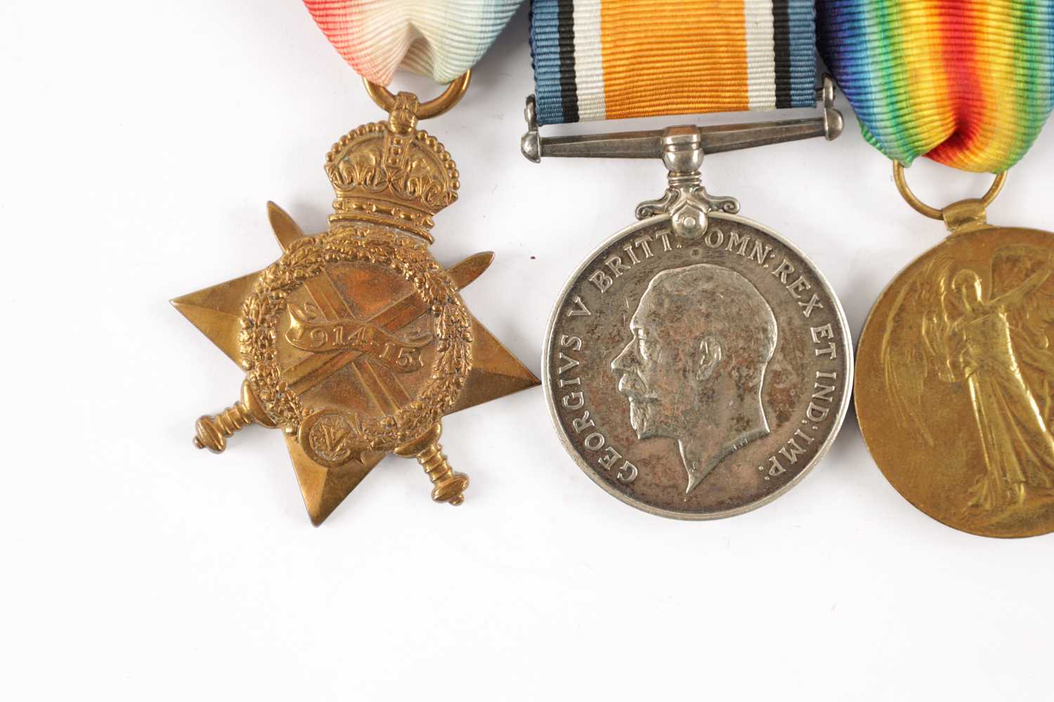 A GROUP OF FOUR WW1 MEDALS - Image 2 of 6