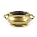 A CHINESE CAST BRONZE CENSER