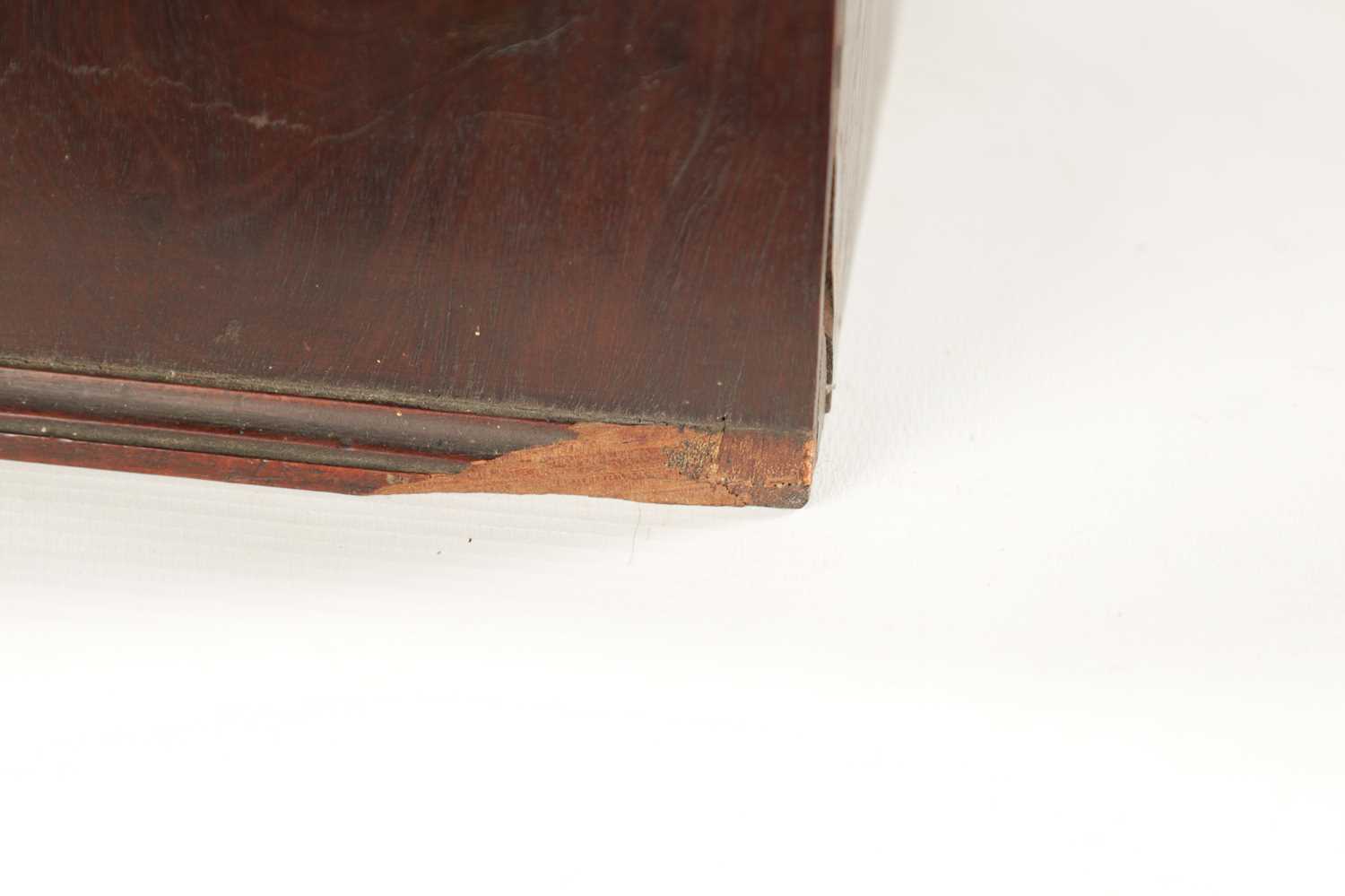 A GOOD GEORGE II MAHOGANY COUNTRY HOUSE CORRESPONDENCE / LETTER BOX - Image 4 of 7