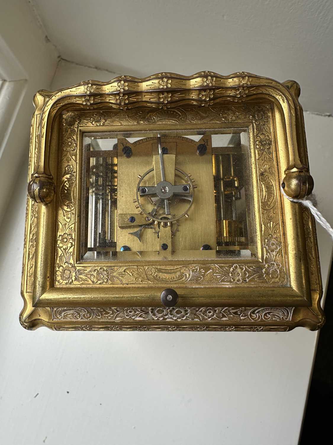 HENRI JACOT, PARIS. A LATE 19TH CENTURY FRENCH GRAND SONNERIE CARRIAGE CLOCK - Image 18 of 20
