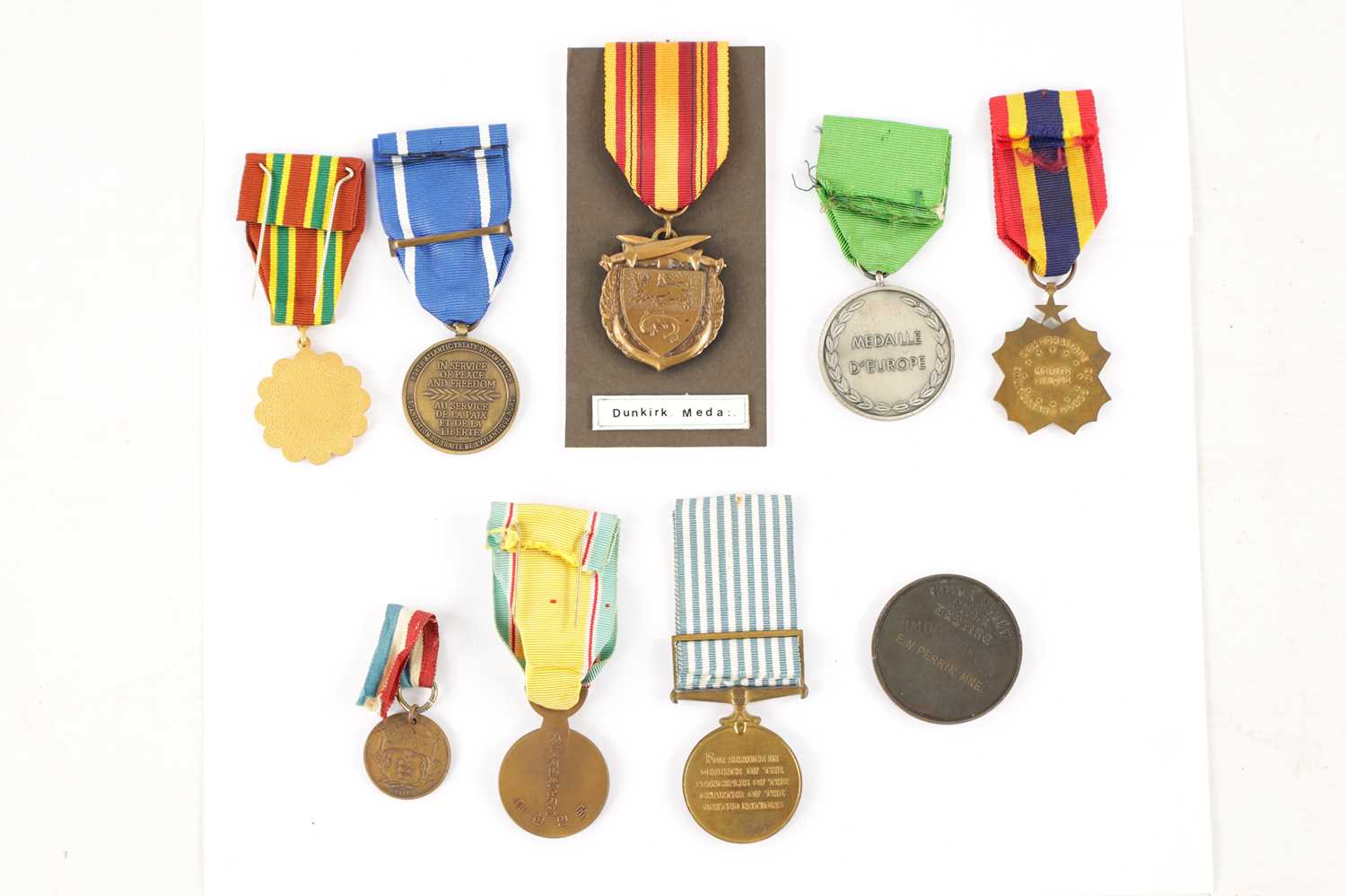 A MIXED COLLECTION OF NINE MEDALS - Image 7 of 14