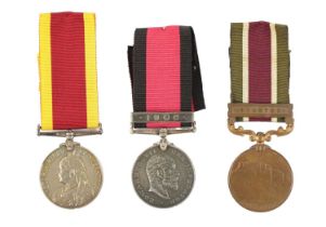 A COLLECTION OF THREE MEDALS