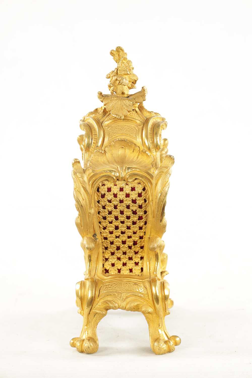 GANTHONY, CHEAPSIDE. AN ENGLISH REGENCY ORMOLU FUSEE MANTEL CLOCK - Bild 4 aus 8