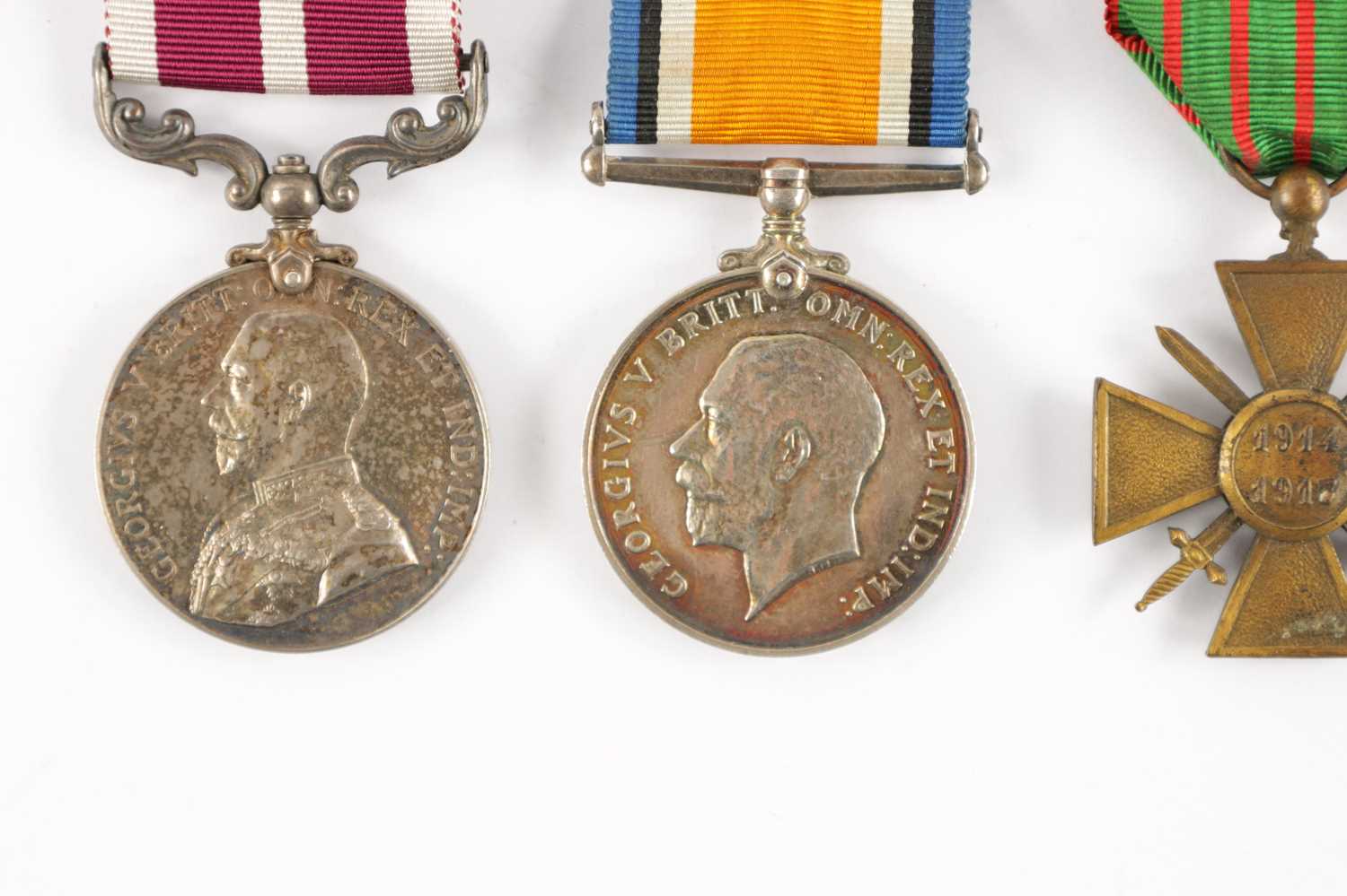 A GROUP OF FOUR WW1 MEDALS - Image 2 of 6