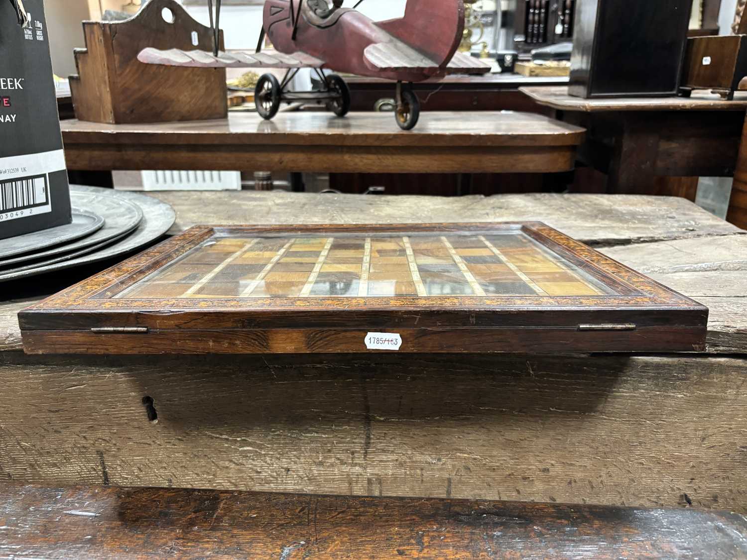 A RARE 19TH CENTURY TUNBRIDGE WARE SPECIMEN TIMBER CABINET - Image 9 of 10