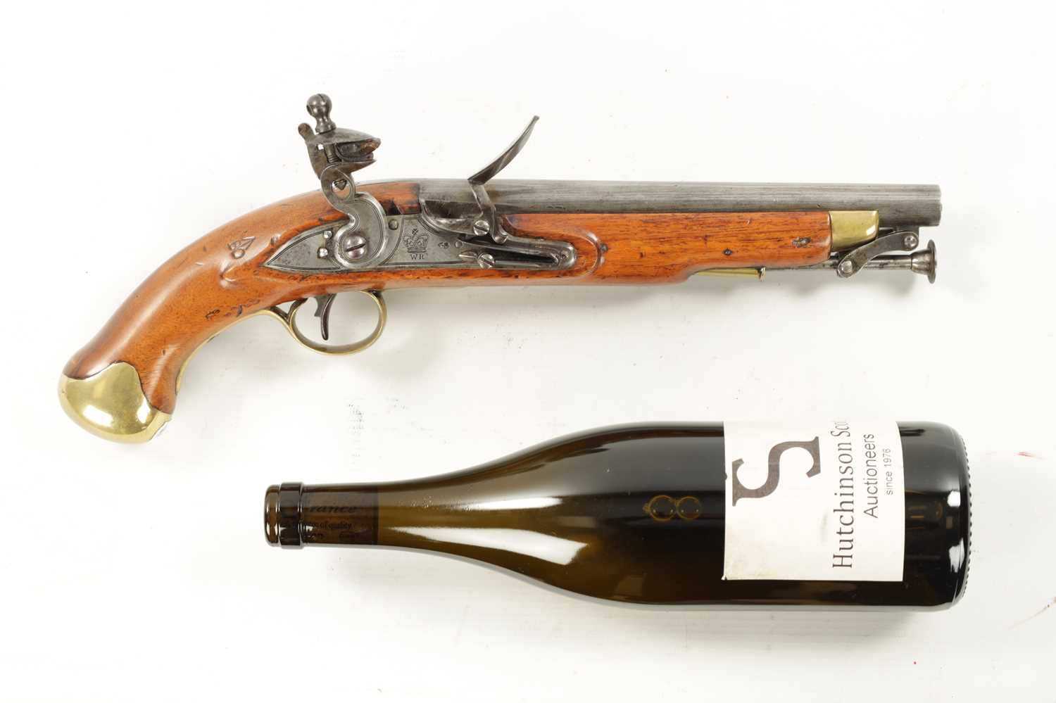 A WILLIAM IV SEA SERVICE FLINTLOCK PISTOL - Image 10 of 11