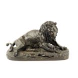 CHRISTOPE FRATIN (1801 - 1864). A 19TH CENTURY BRONZE ANIMALIER GROUP