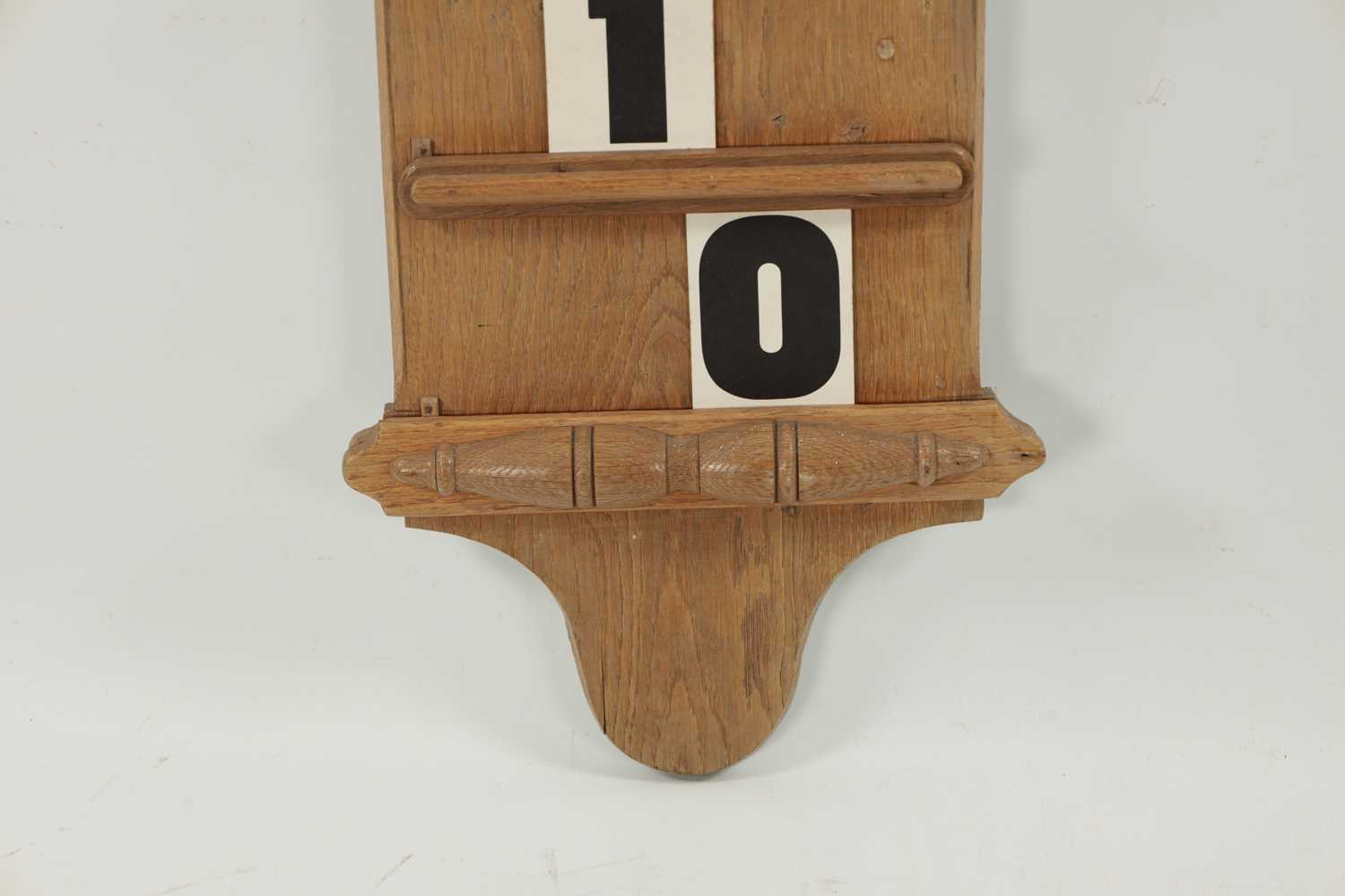 A WELSH HYMN NUMBER RACK (EMYNAU) INCLUDING BOX NUMBERS FROM CAPEL SARON LLANDDERFEL, WALES - Image 3 of 7