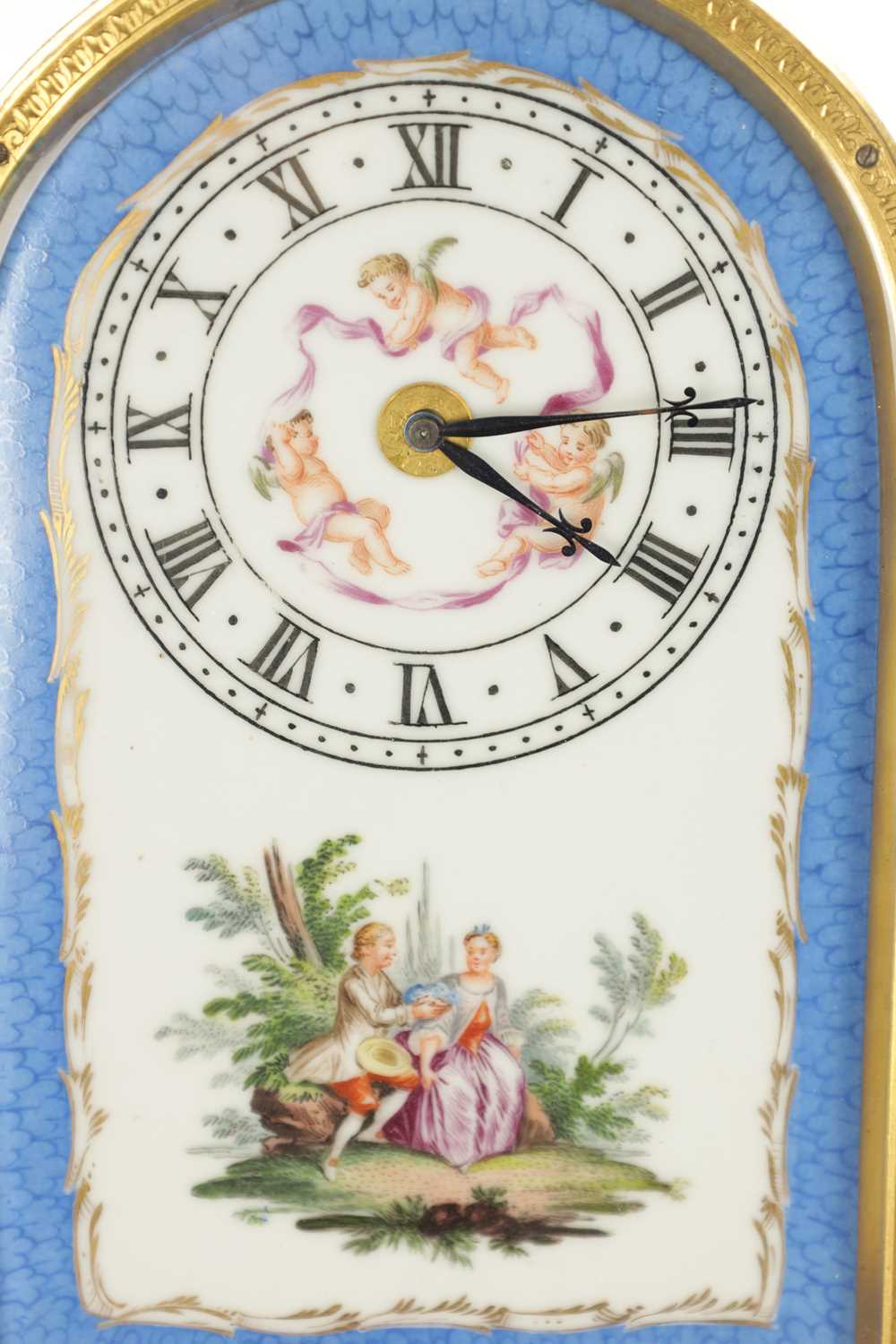 A LATE 19TH CENTURY THOMAS COLE STYLE STRUT CLOCK - Image 3 of 8