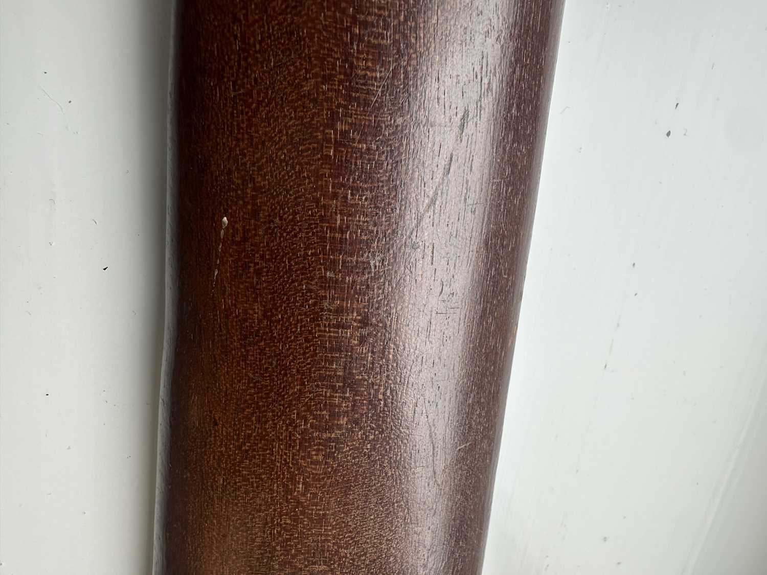 AN ANTIQUE HARDWOOD FIGEAN CLUB - Image 12 of 16