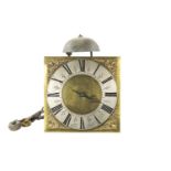 WALTER ARCHER. AN EARLY 18TH CENTURY 30HR HOOK AND SPIKE WALL CLOCK