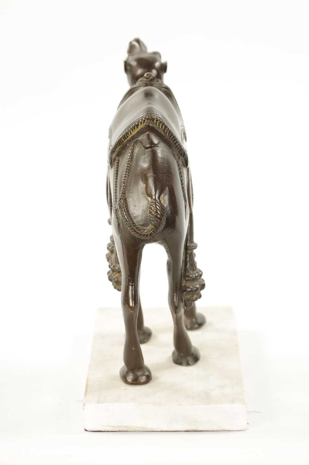 AN EARLY 20TH CENTURY BRONZE SCULPTURE OF A CAMEL - Image 5 of 8