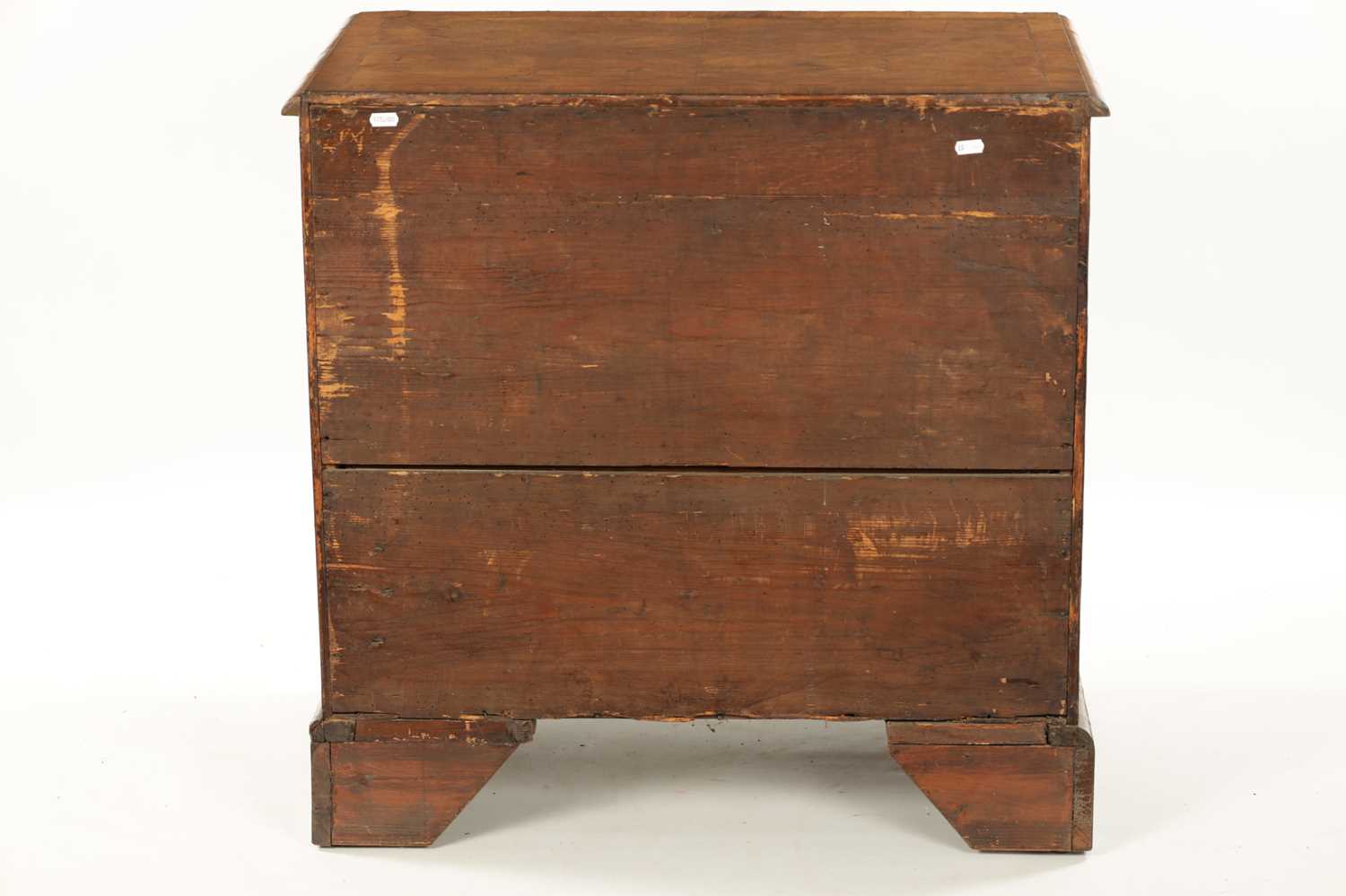 AN EARLY 18TH CENTURY WALNUT CHEST OF SMALL PROPORTIONS - Image 11 of 11