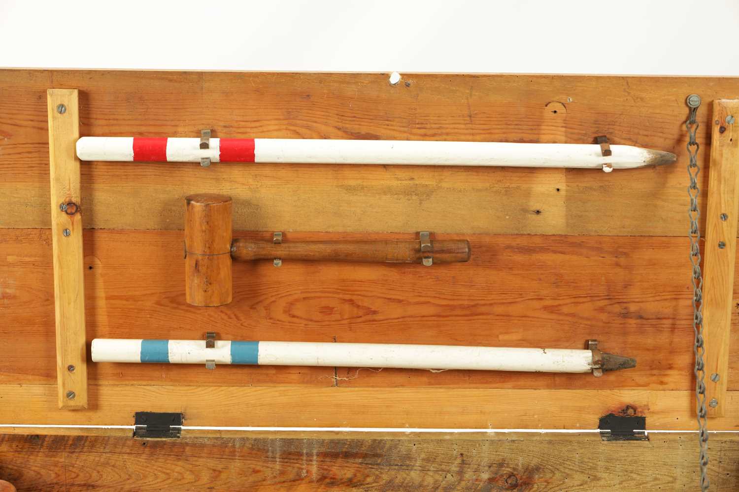 AN EDWARDIAN CROQUET SET - Image 6 of 6