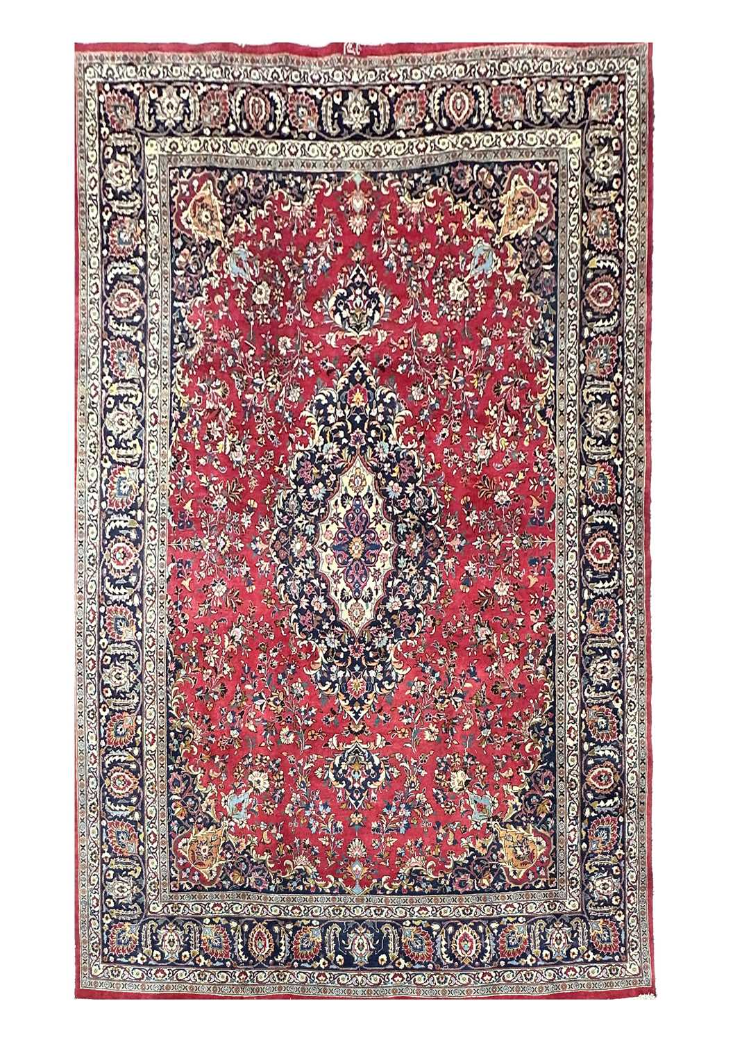 A LARGE EASTERN RUG